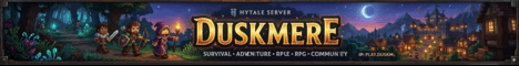 Duskmere server banner